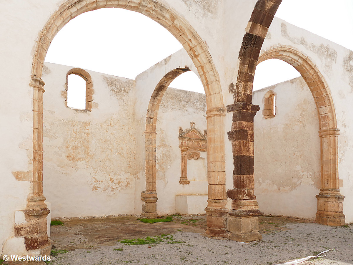 Ruin of the Convento de San Buenaventura on Fuerteventura