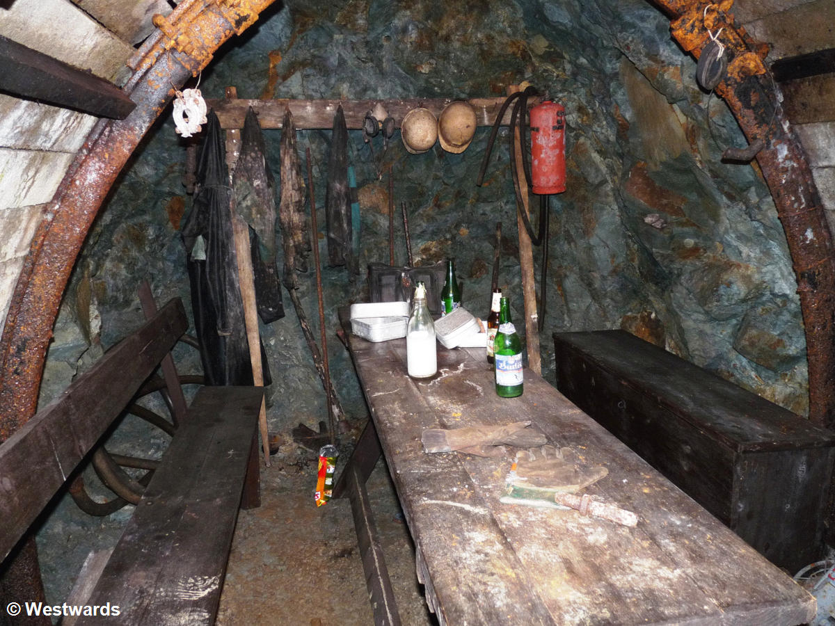 in the mines of Banska Stiavnica 