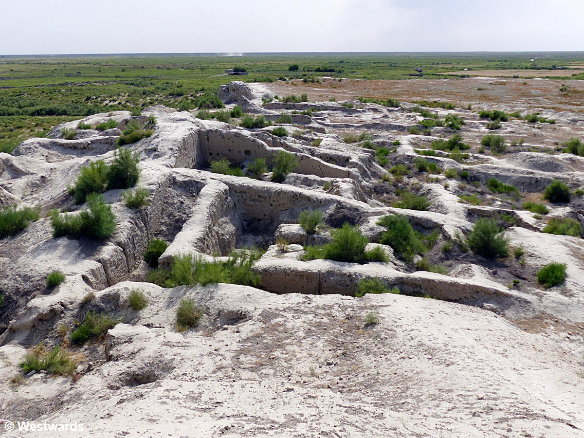 ruins of Varakhsha near Bukhara