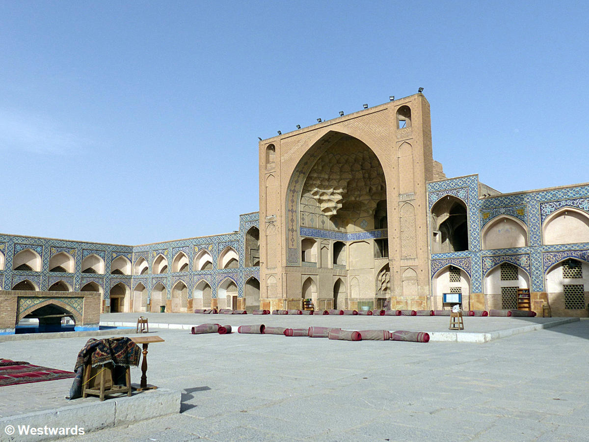 Courtyard of the Great Mosque of Isfahan