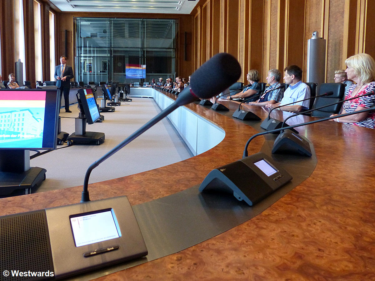 German Ministry of Finance conference table