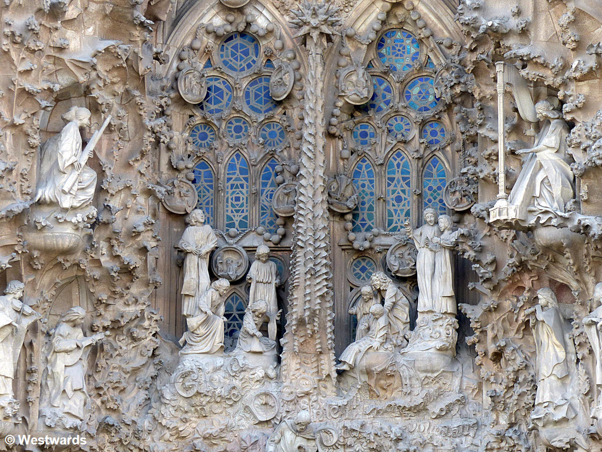 20170131 Barcelona Sagrada Familia Weihnachtsfassade P1380375