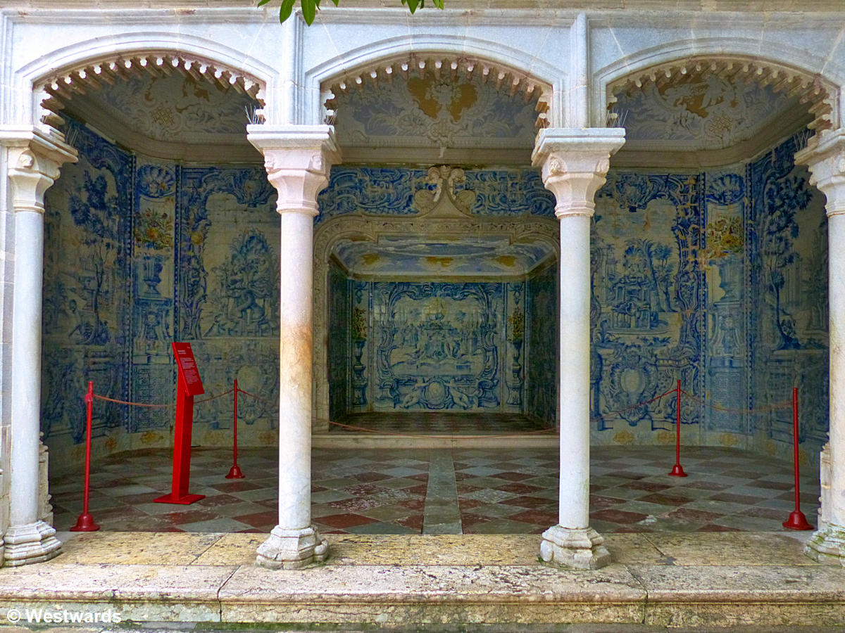 Grotto of the Baths in the Sintra Palacio Nacional  