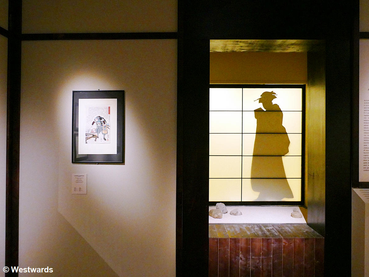 Japanese woodblock print exhibition in the Palazzo Albergati