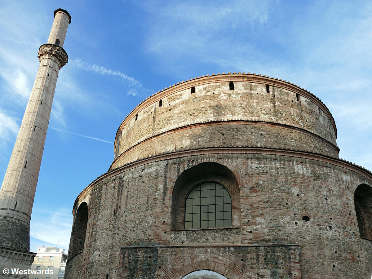 The famous Byzantine Rotunda in Thessaloniki