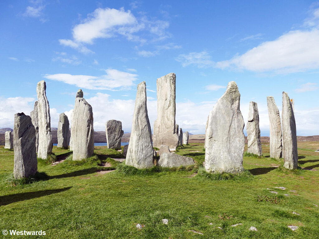 The standing stones of Callanish