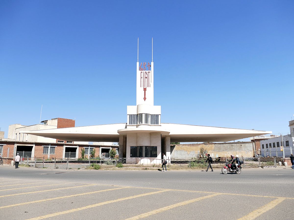  Fiat Taglieri Building in Asmara, Eritrea