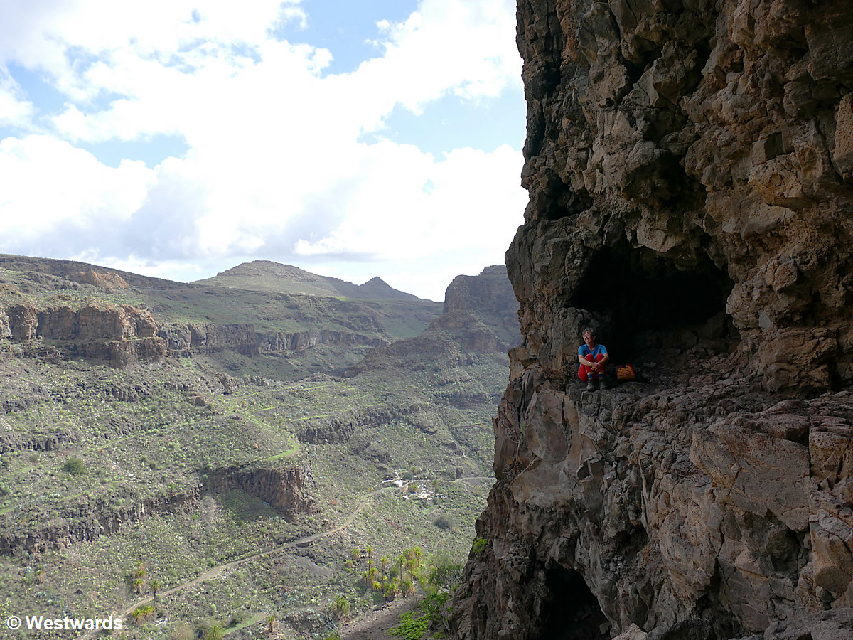 Fortalezza cave on Gran Canaria