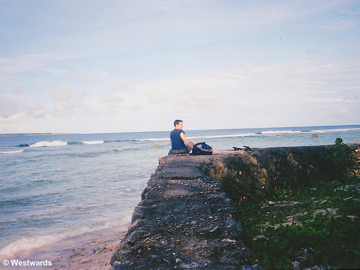 Isa at Agingan Beach on Saipan