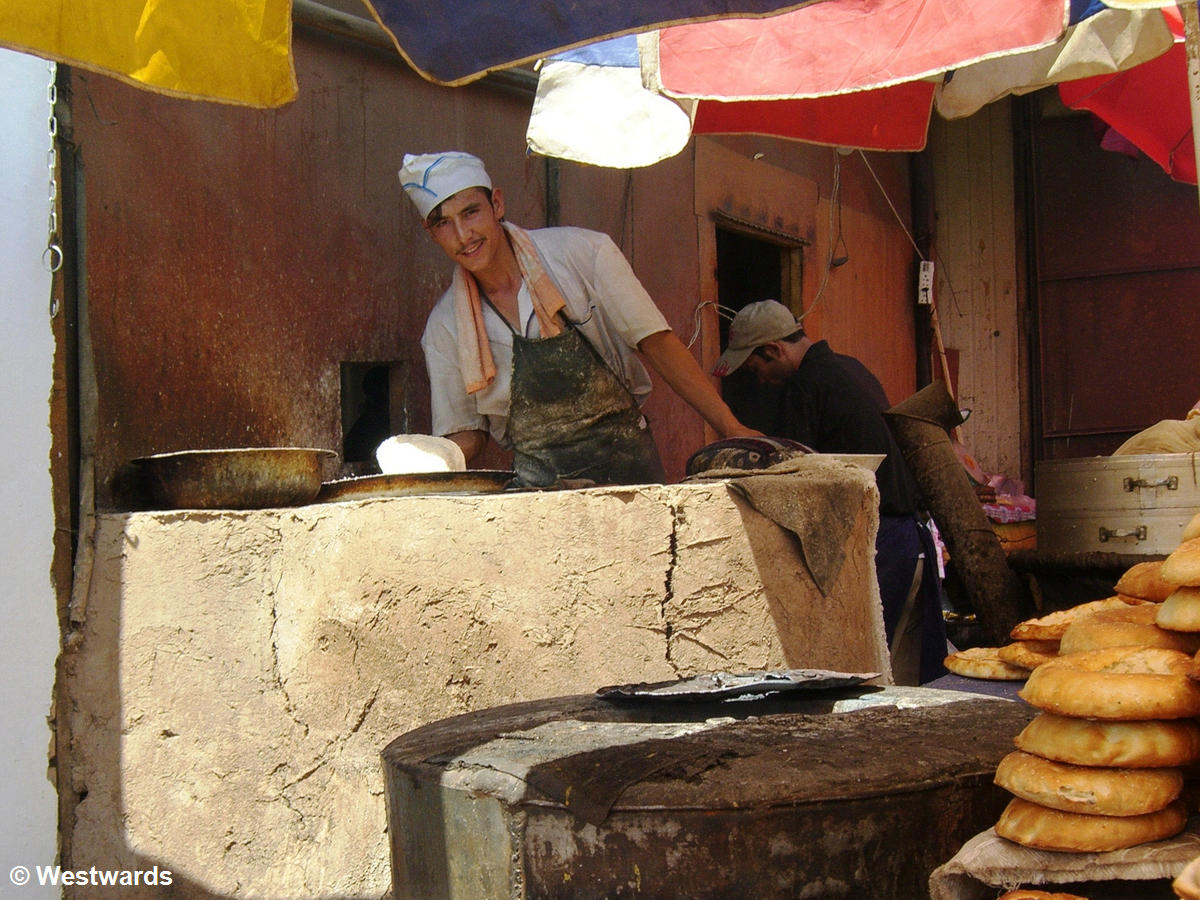 Flatbread on the Turfan Market