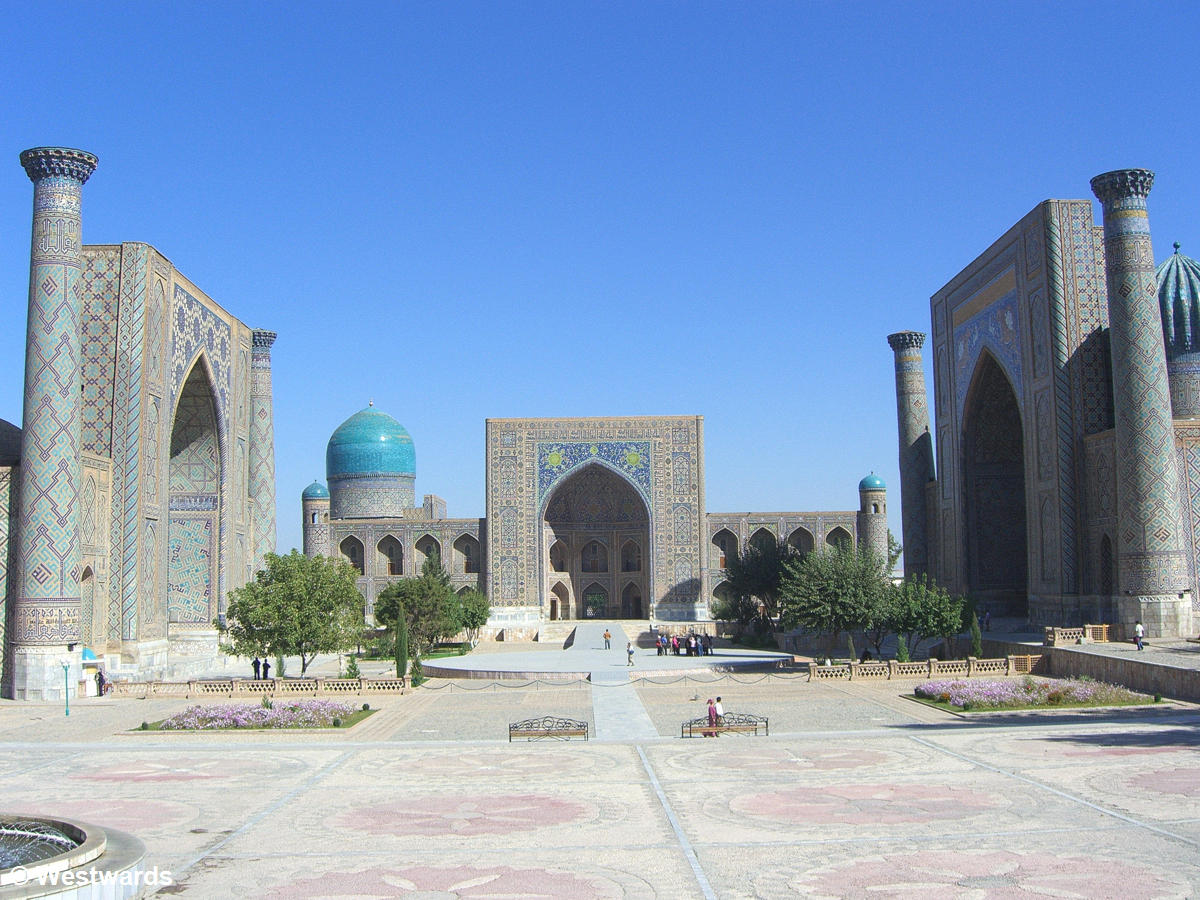 Registan madrasas in Samarkand