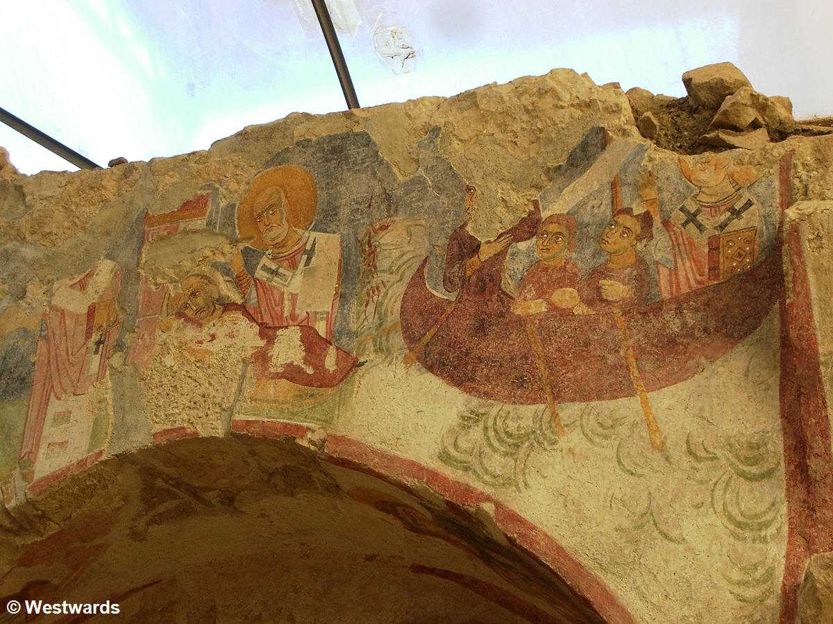 Frescoes in the church of St Nicholas in Myra / Demre