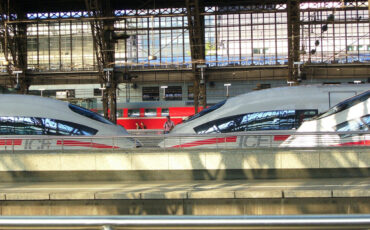 ICE train in Cologne