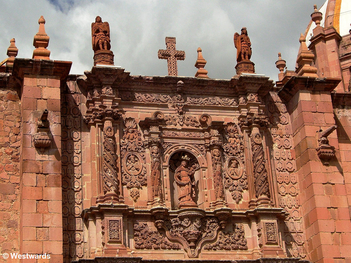Zacatecas Cathedral, south portal ,