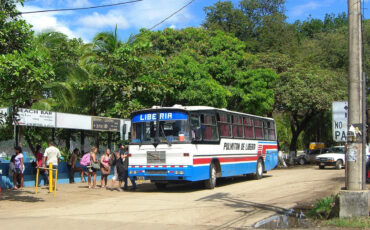 Public bus in Costa Rica