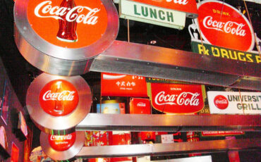 Coca Cola signs, Atlanta World of Coca Cola