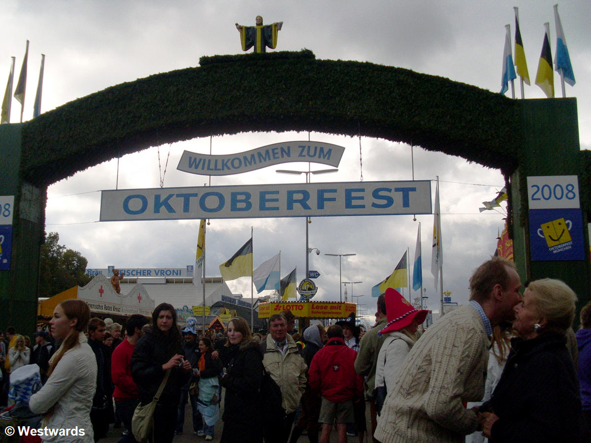 Munich Oktoberfest entrance