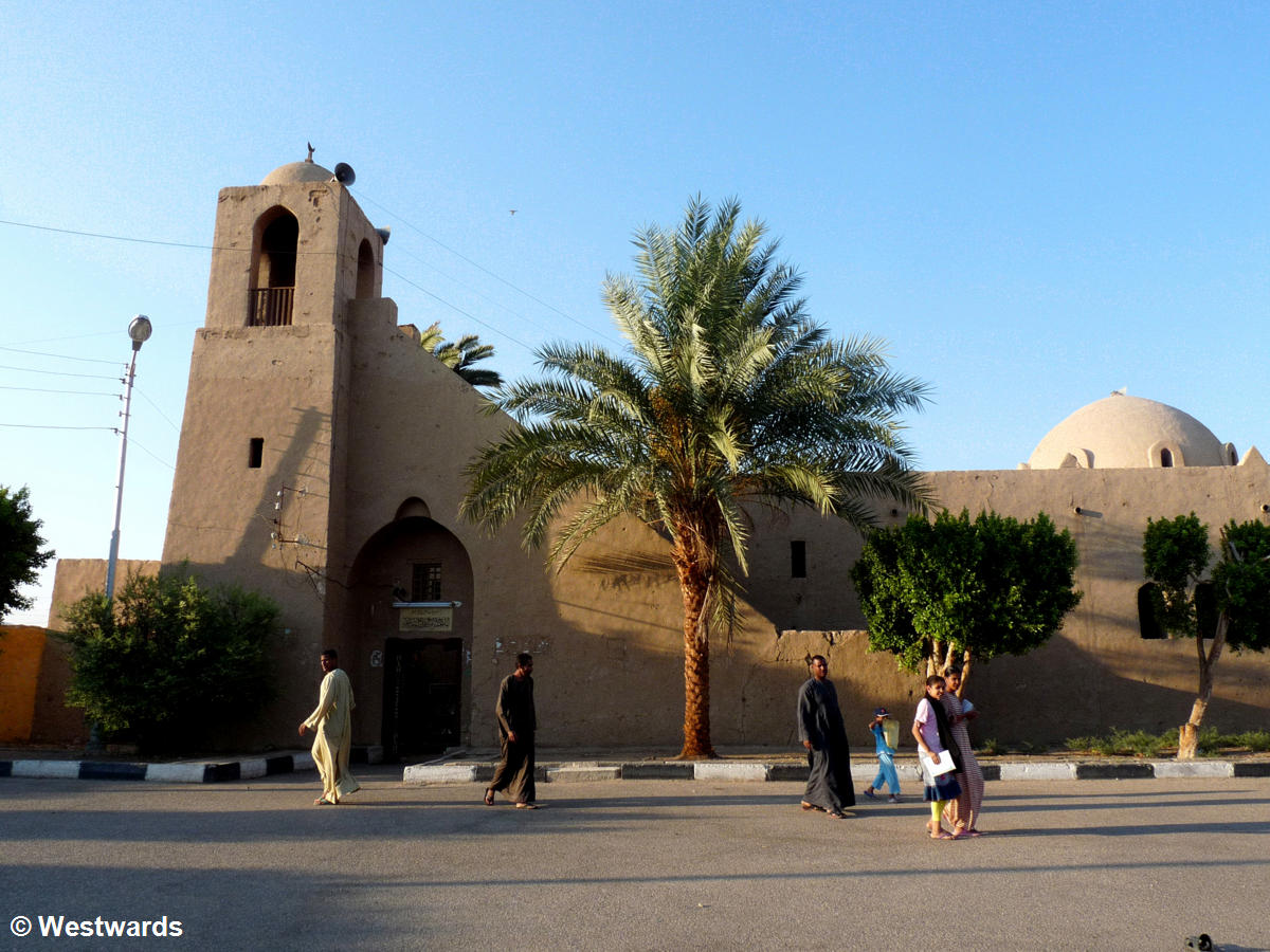 Hasan Fatih adobe mosque in Luxor New Gurna