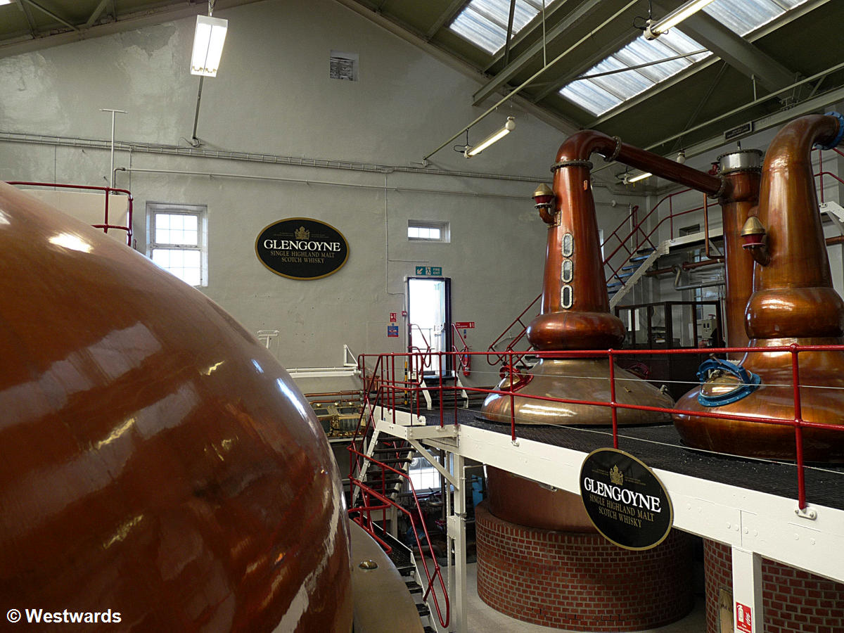 In der Whisky-Destille Glengoyne