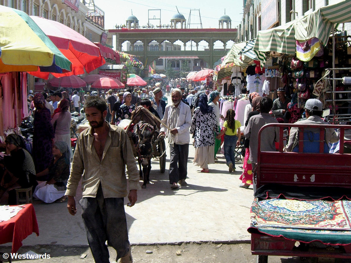 Hotan Sunday Market, 2006