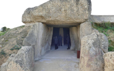 Entrance to the huge Menga Dolmen