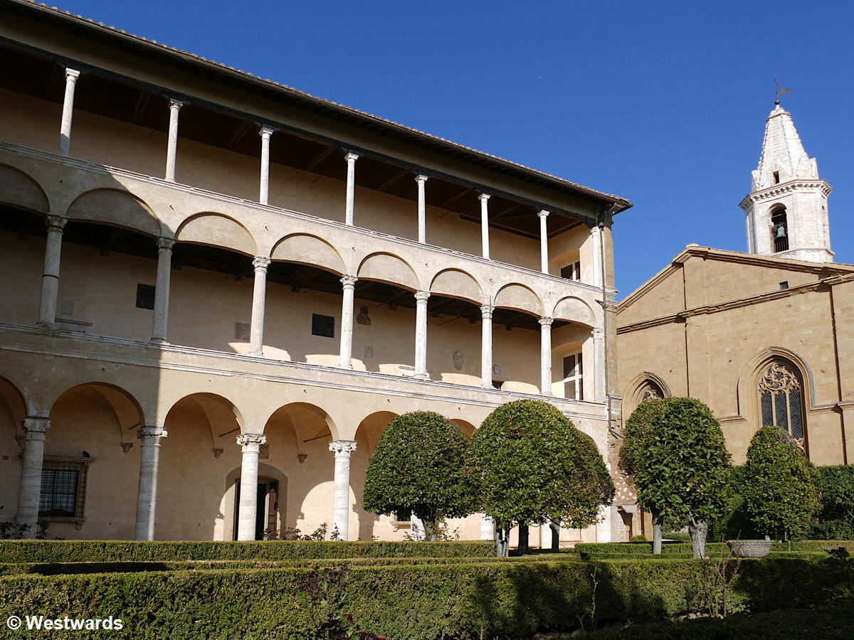 Loggia of the Palazzo Piccolomini
