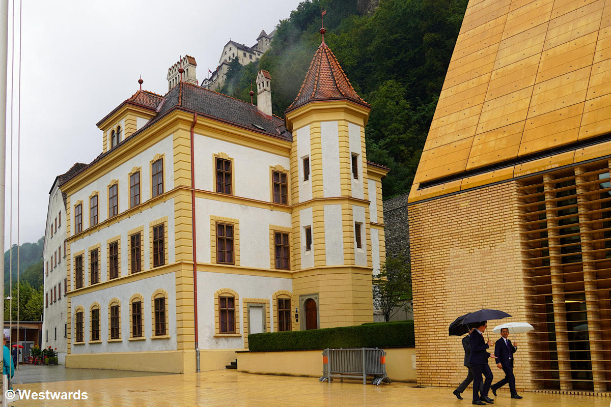 Town hall of Vaduz, Liechtenstein