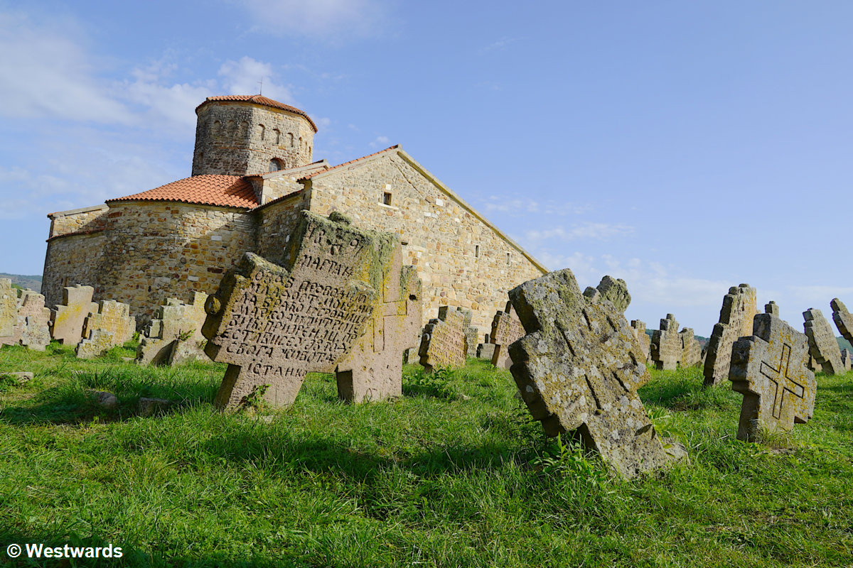 St Peter's Church in Serbia, part of the Sopocani UNESCO cluster
