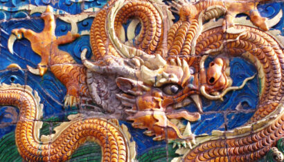 9 dragon wall in Datong