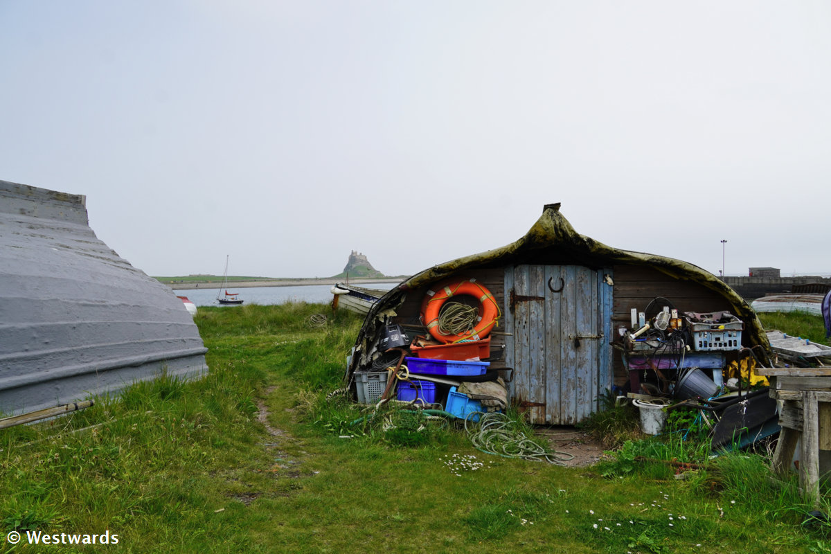 Old fishing vessels can still be used as boat sheds !