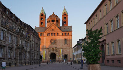 Speyer Cathedral in the evening light