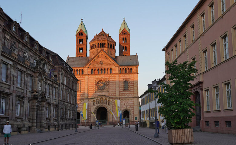 Speyer Cathedral in the evening light