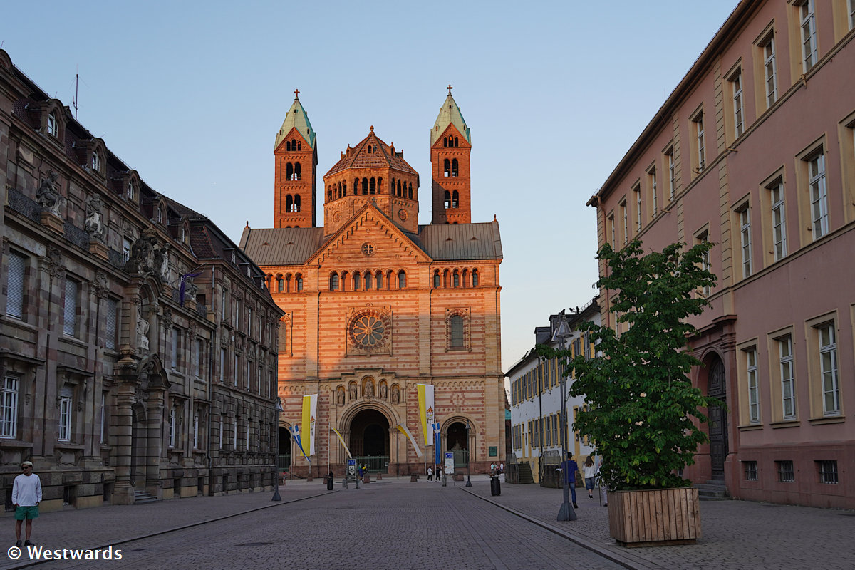 Speyer Cathedral in the evening light