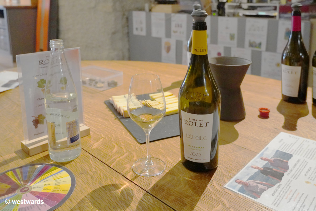 Jura wine tasting in Arbois